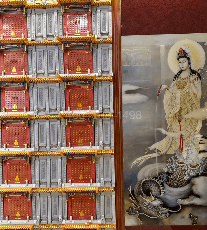 天津玉佛寺寝宫官网生态壁葬墓型2号